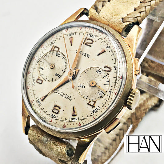 Rare Vintage Unver Chronograph – 1940s