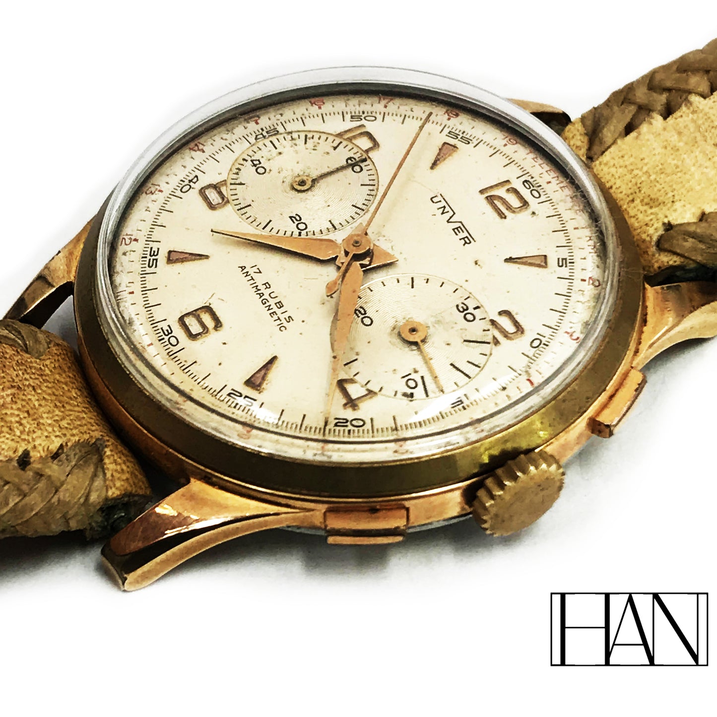 Rare Vintage Unver Chronograph – 1940s